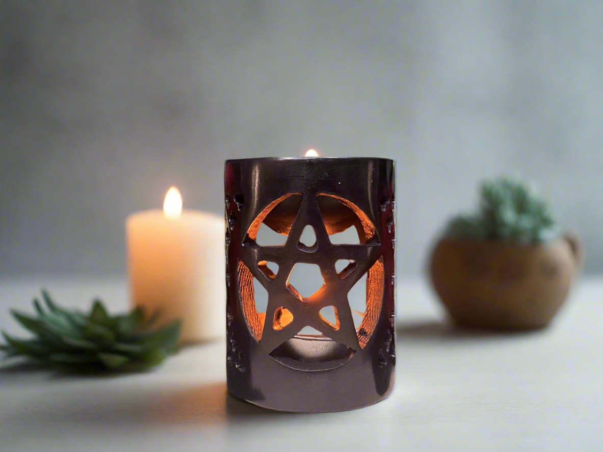 Pentagram Oil Burner