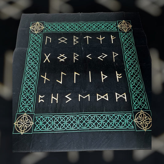 Nordic Rune Altar Cloth